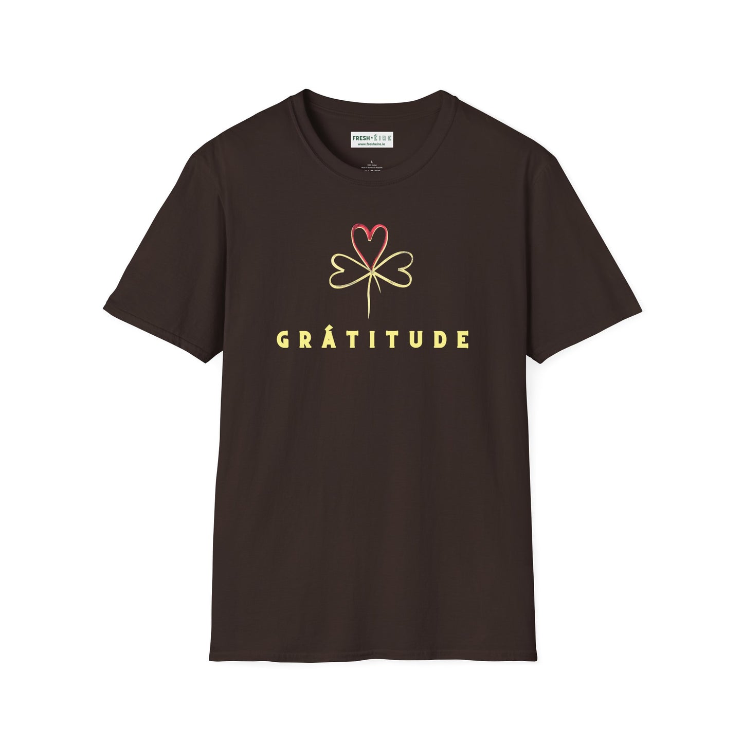 GRÁTITUDE Unisex Softstyle 100% Cotton T-Shirt