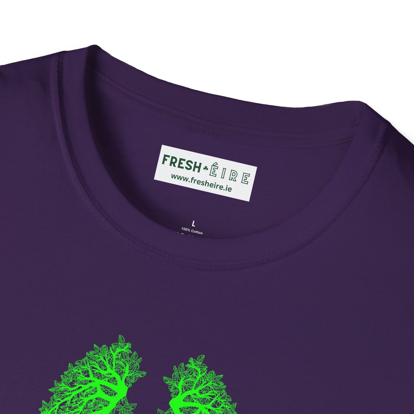 BREATH OF FRESH ÉIRE Unisex Softstyle 100% Cotton T-Shirt