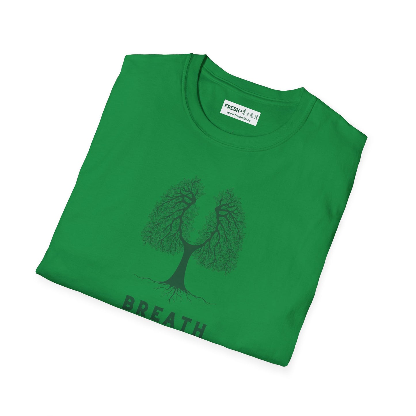 BREATH OF FRESH ÉIRE Unisex Softstyle 100% Cotton T-Shirt