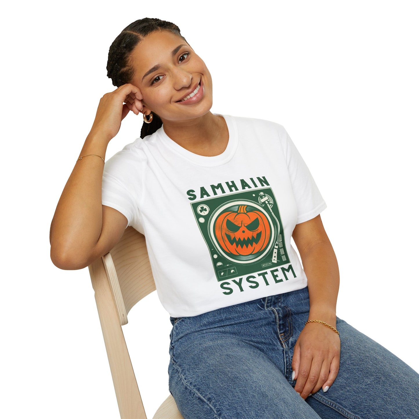 SAMHAIN SYSTEM 100% Cotton Unisex Softstyle T-Shirt