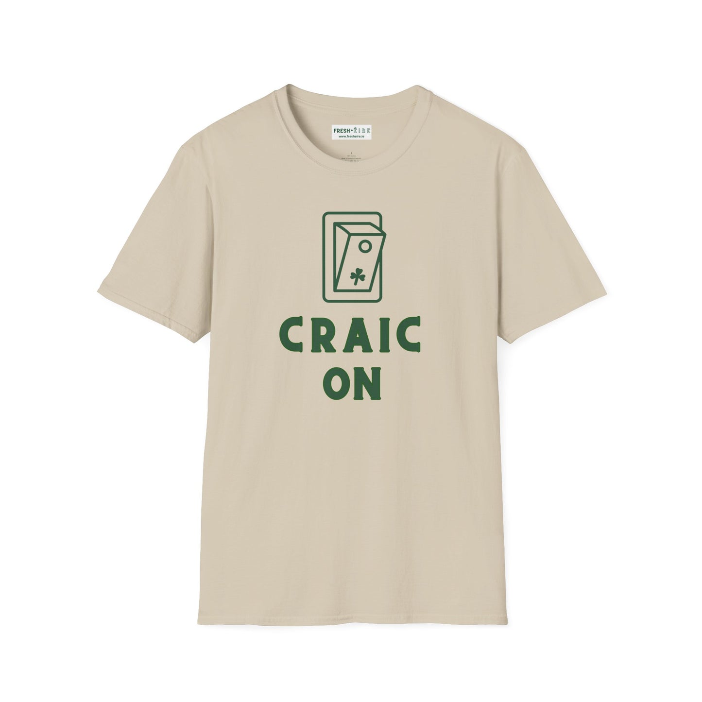 CRAIC ON Unisex Softstyle 100% Cotton T-Shirt