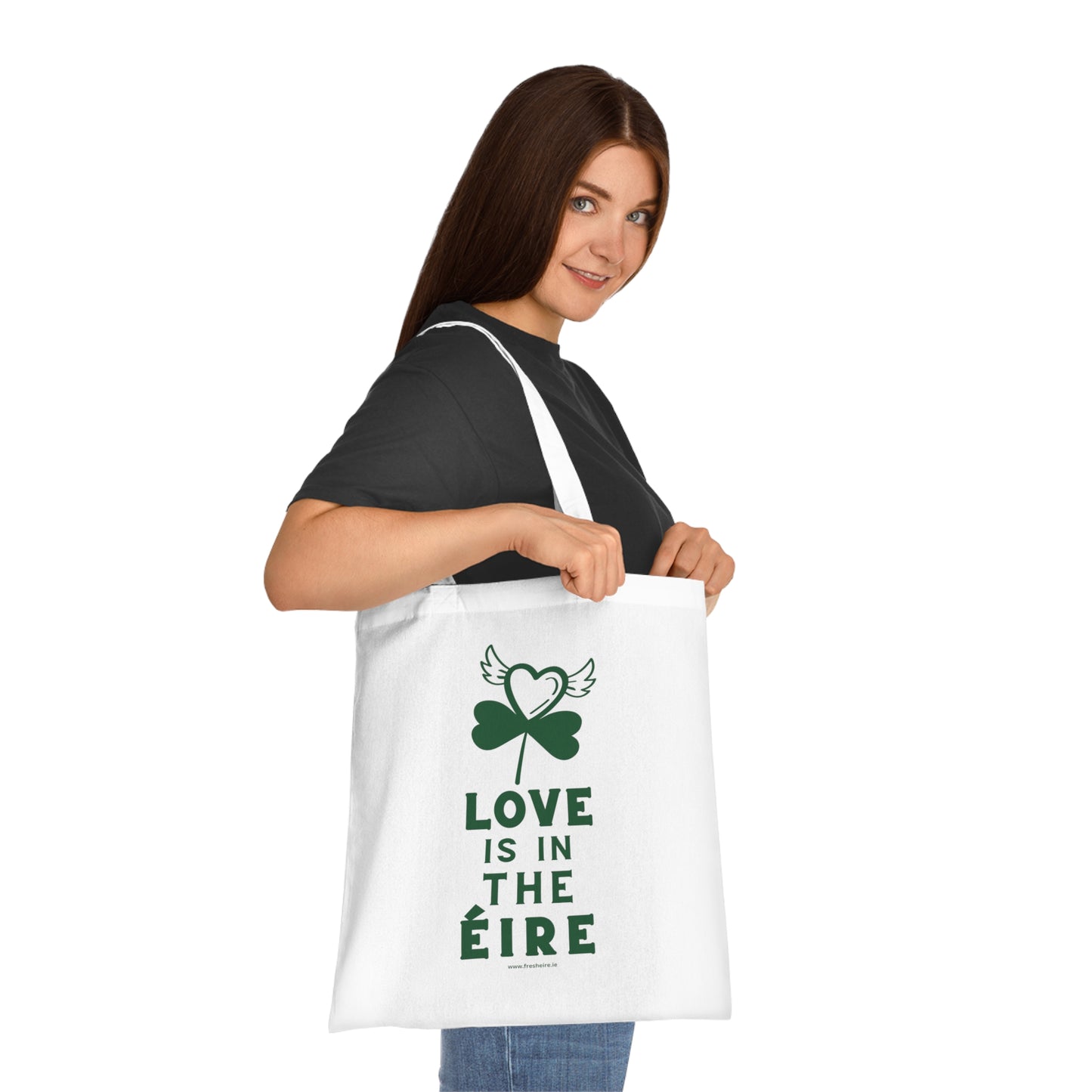 LOVE IS IN THE ÉIRE 2 100% Cotton Tote Bag