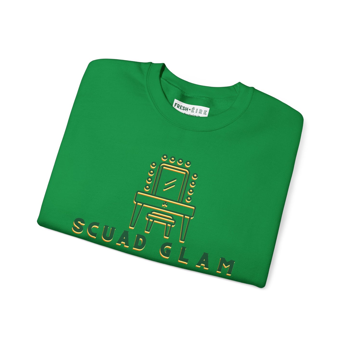 SCUAD GLAM Unisex Heavy Blend Crewneck Sweatshirt