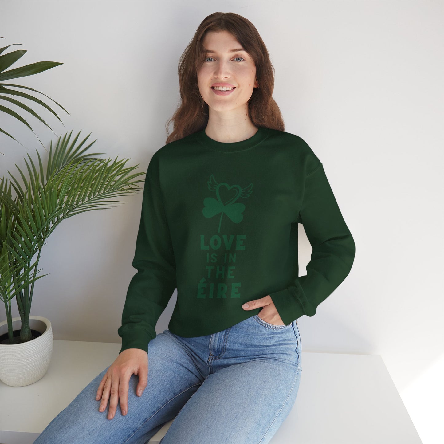 LOVE IS IN THE ÉIRE 2 Unisex Heavy Blend™ Crewneck Sweatshirt