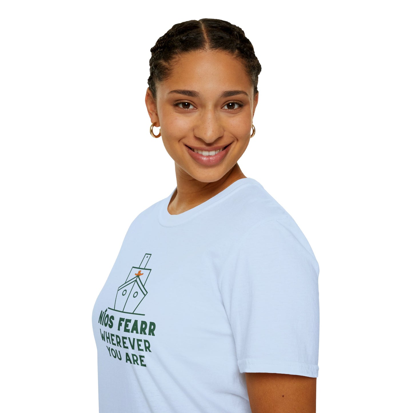 NÍOS FEARR WHEREVER YOU ARE Unisex Softstyle 100% Cotton T-Shirt