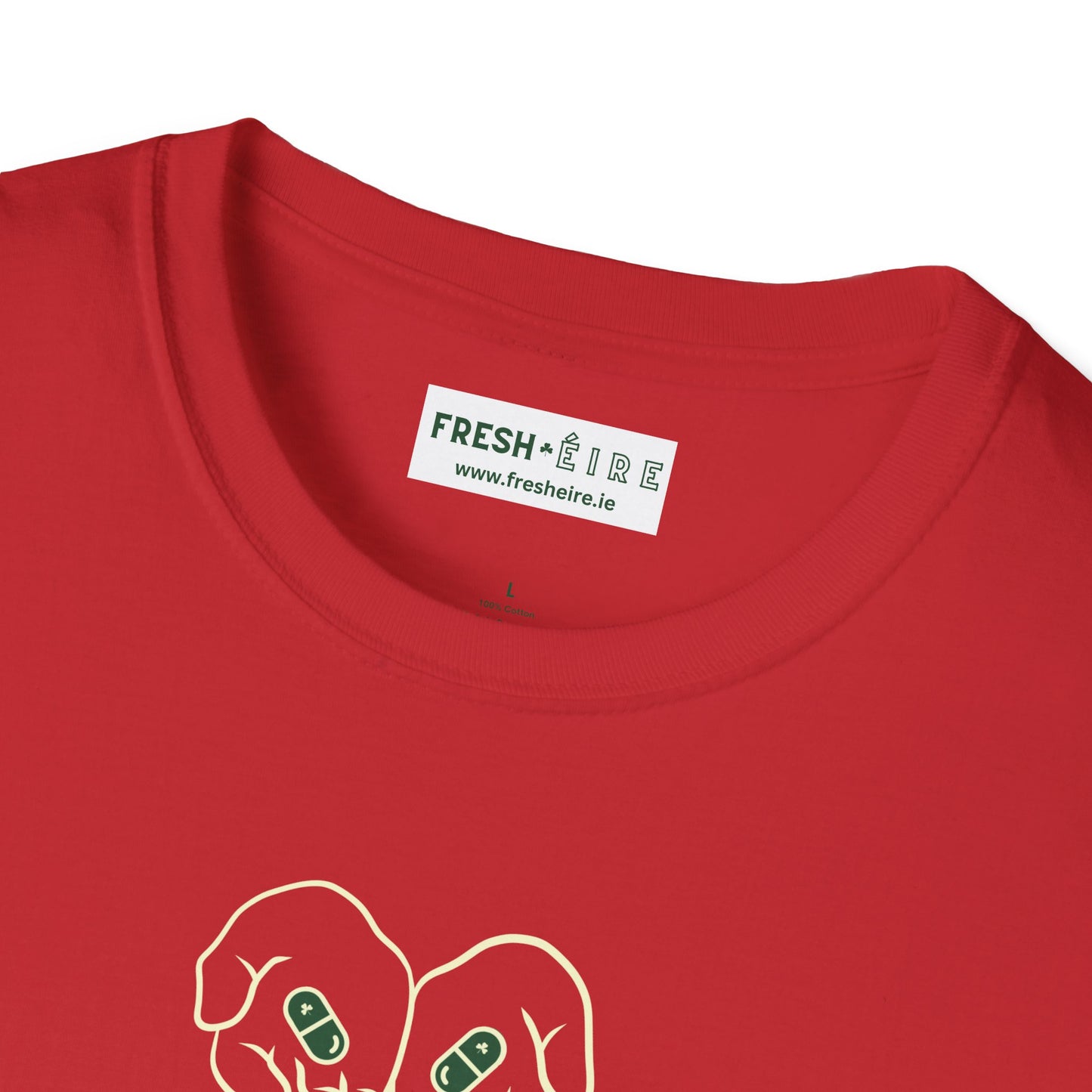 GO LEISCE IN THE MATRIX Unisex Softstyle 100% Cotton T-Shirt