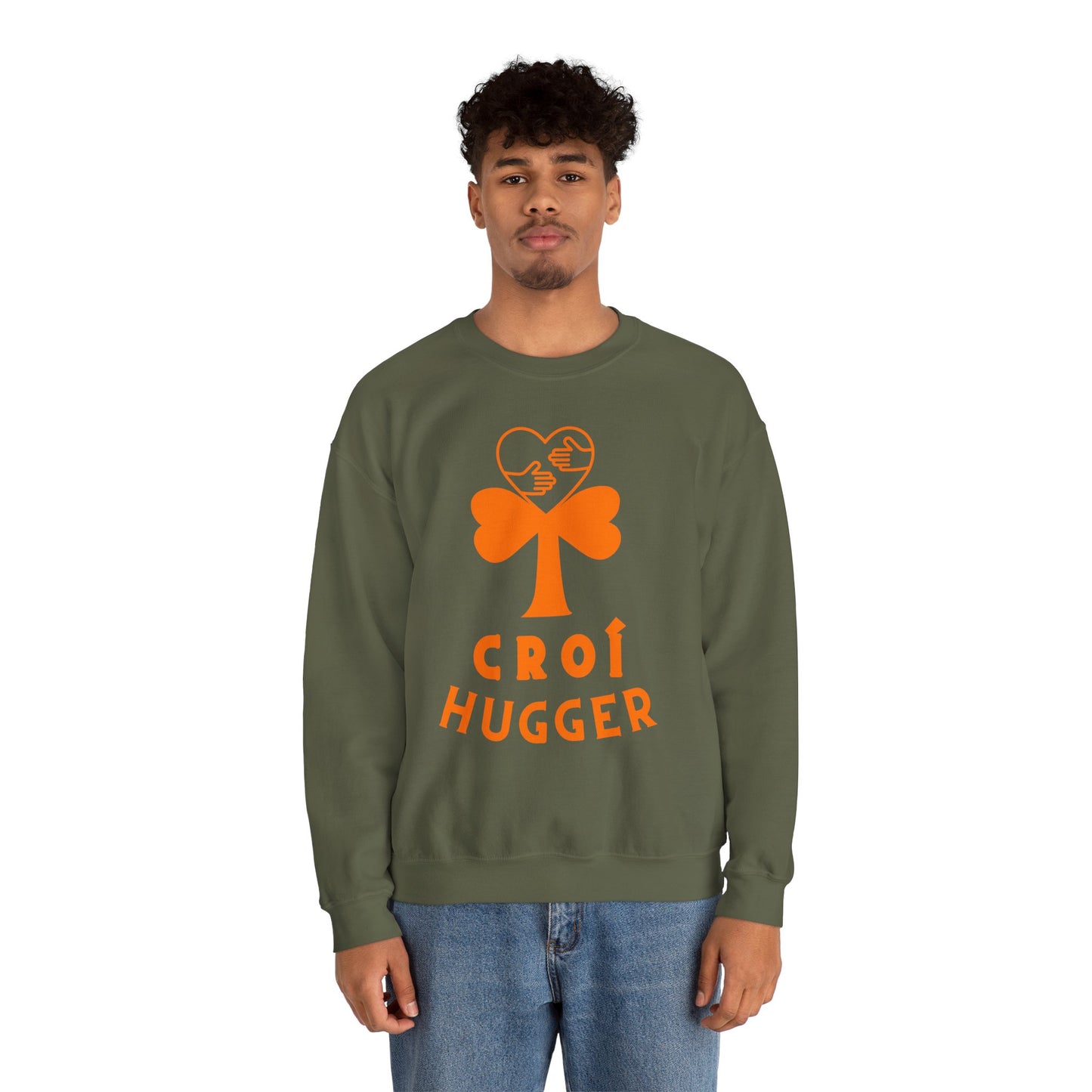 CROÍ HUGGER Unisex Heavy Blend™ Crewneck Sweatshirt