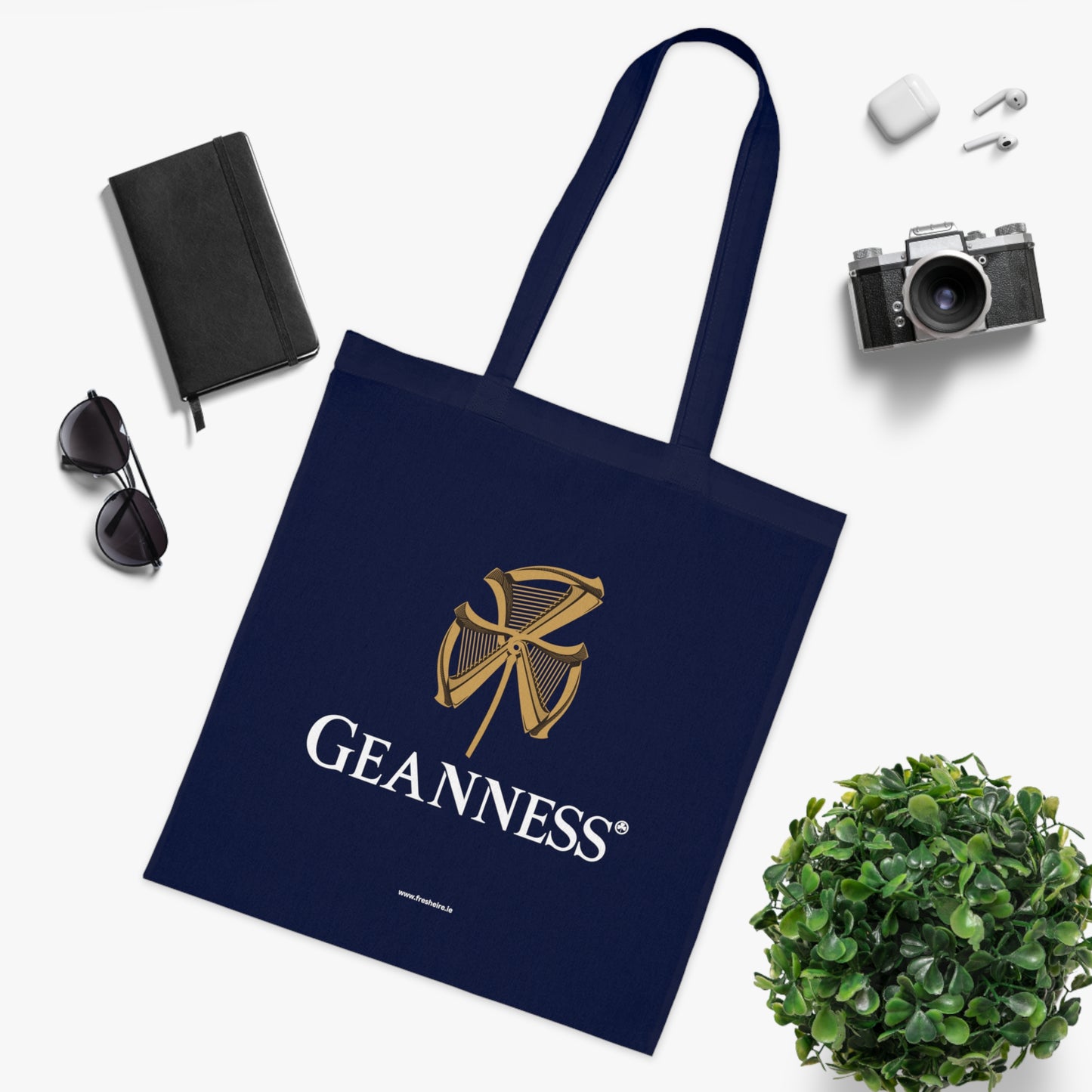 GEANNESS 100% Cotton Tote Bag