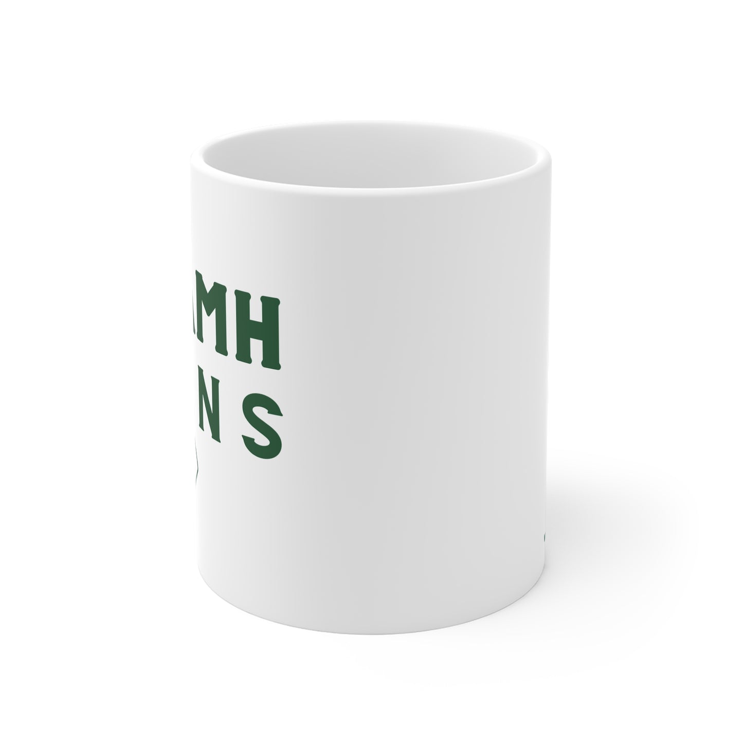 FOLAMH BEANS 33cl White Ceramic Mug