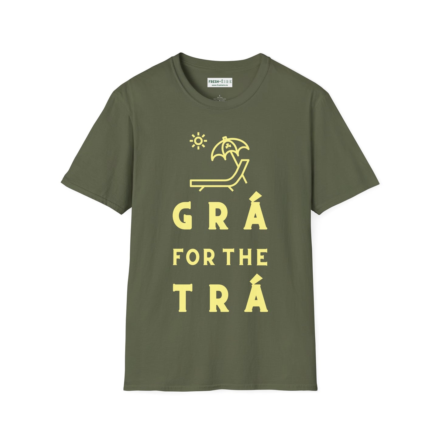 GRÁ FOR THE TRÁ EXTRÁ Unisex Softstyle 100% Cotton T-Shirt