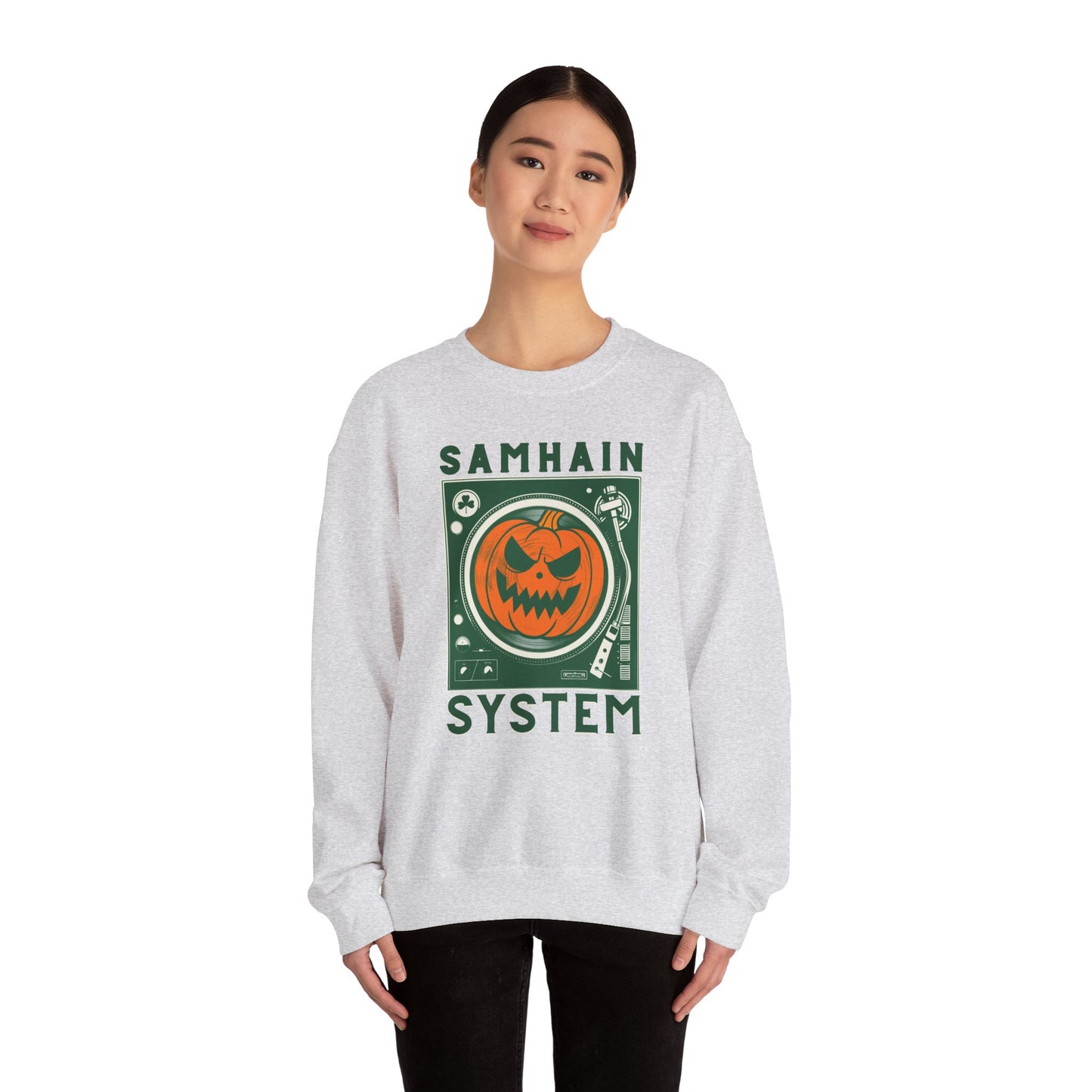 SAMHAIM SYSTEM Unisex Heavy Blend Crewneck Sweatshirt