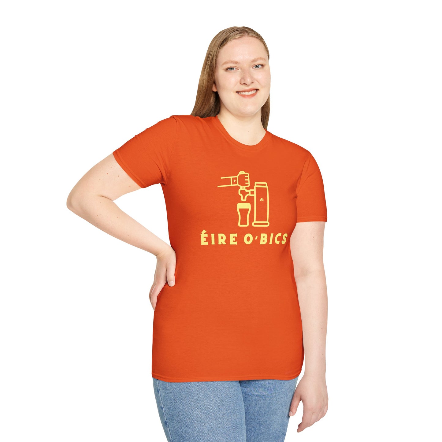 ÉIRE O' BICS Unisex Softsyle 100% Cotton T-shirt