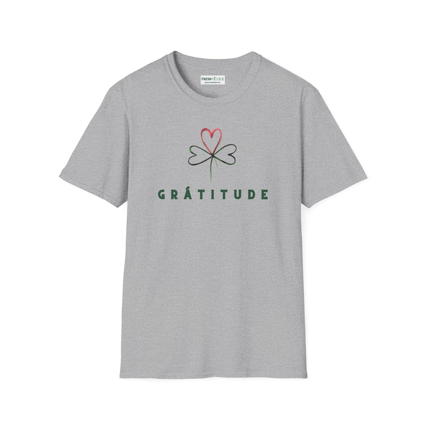 GRÁTITUDE Unisex Softstyle 100% Cotton T-Shirt