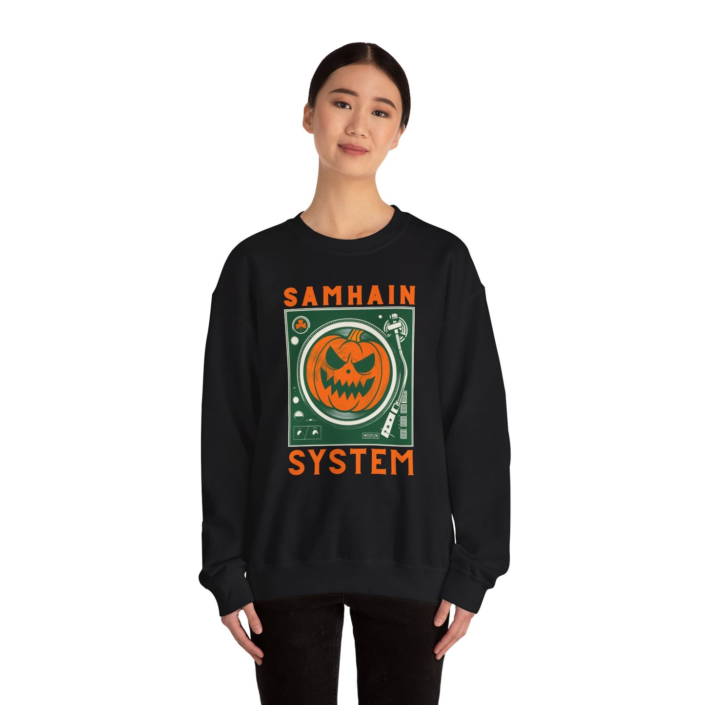 SAMHAIM SYSTEM Unisex Heavy Blend Crewneck Sweatshirt