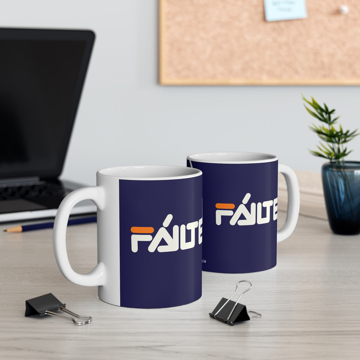 FÁILTE 33cl White Ceramic Mug