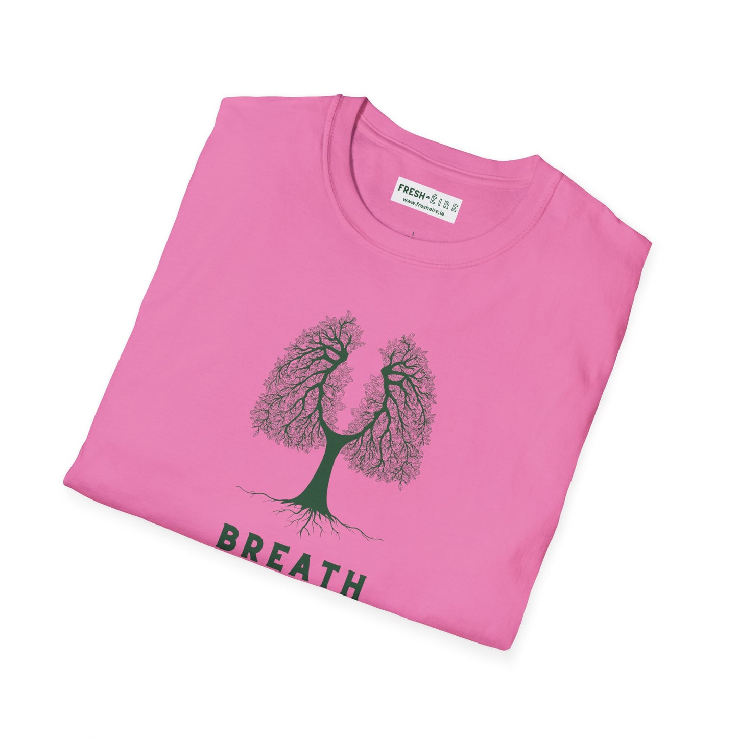 BREATH OF FRESH ÉIRE Unisex Softstyle 100% Cotton T-Shirt