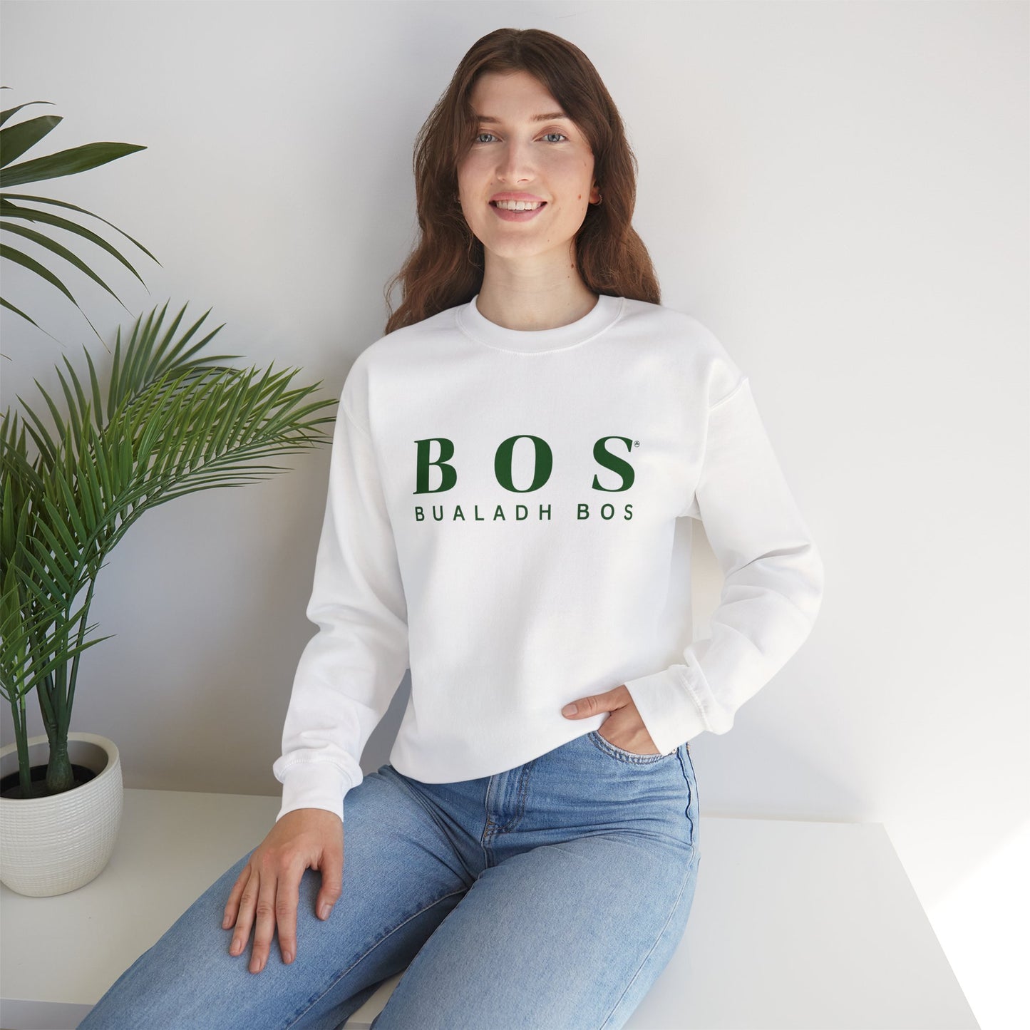 BOS BUALADH BOS Unisex Heavy Blend™ Crewneck Sweatshirt