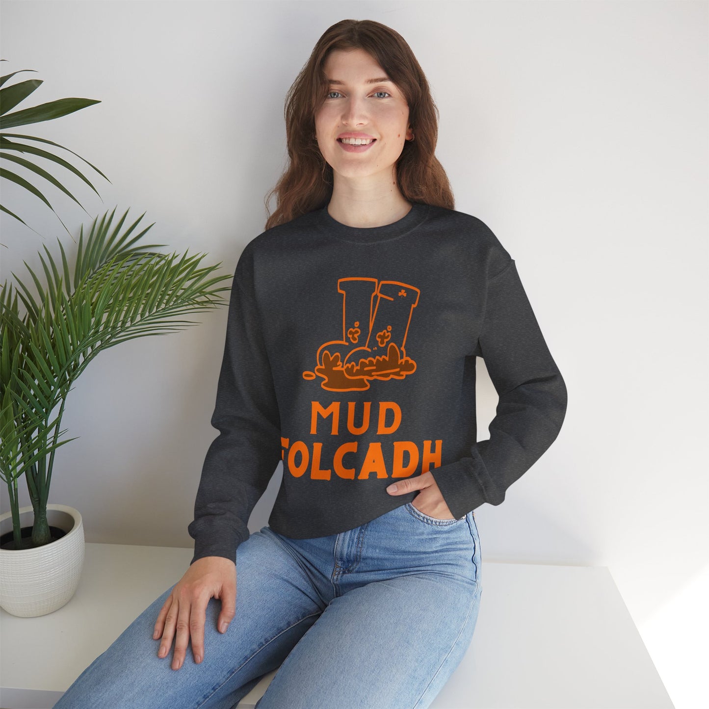 MUD FOLCADH Unisex Heavy Blend™ Crewneck Sweatshirt