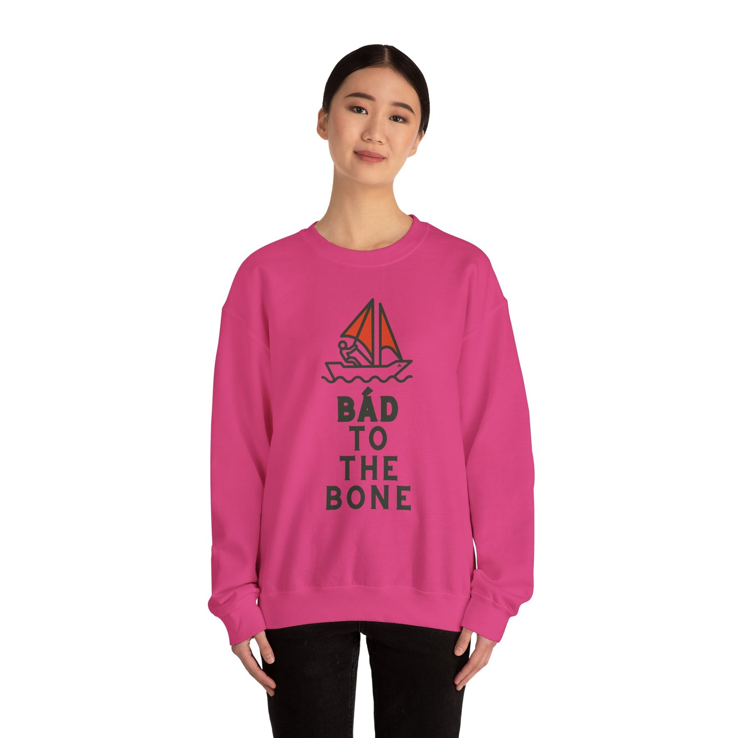 BÁD TO THE BONE Unisex Heavy Blend™ Crewneck Sweatshirt