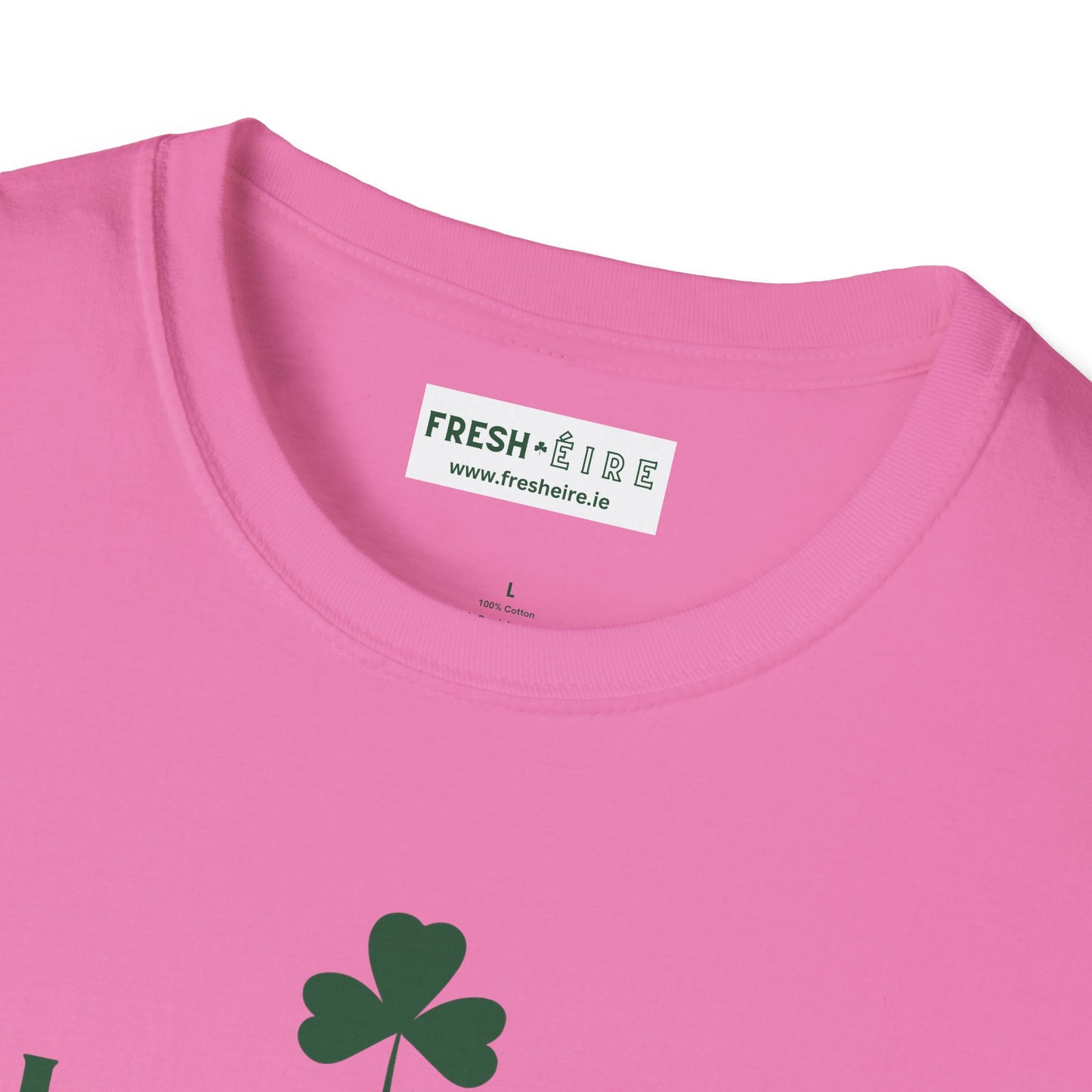 FLOATING ON ÉIRE Unisex Softstyle 100% Cotton T-Shirt
