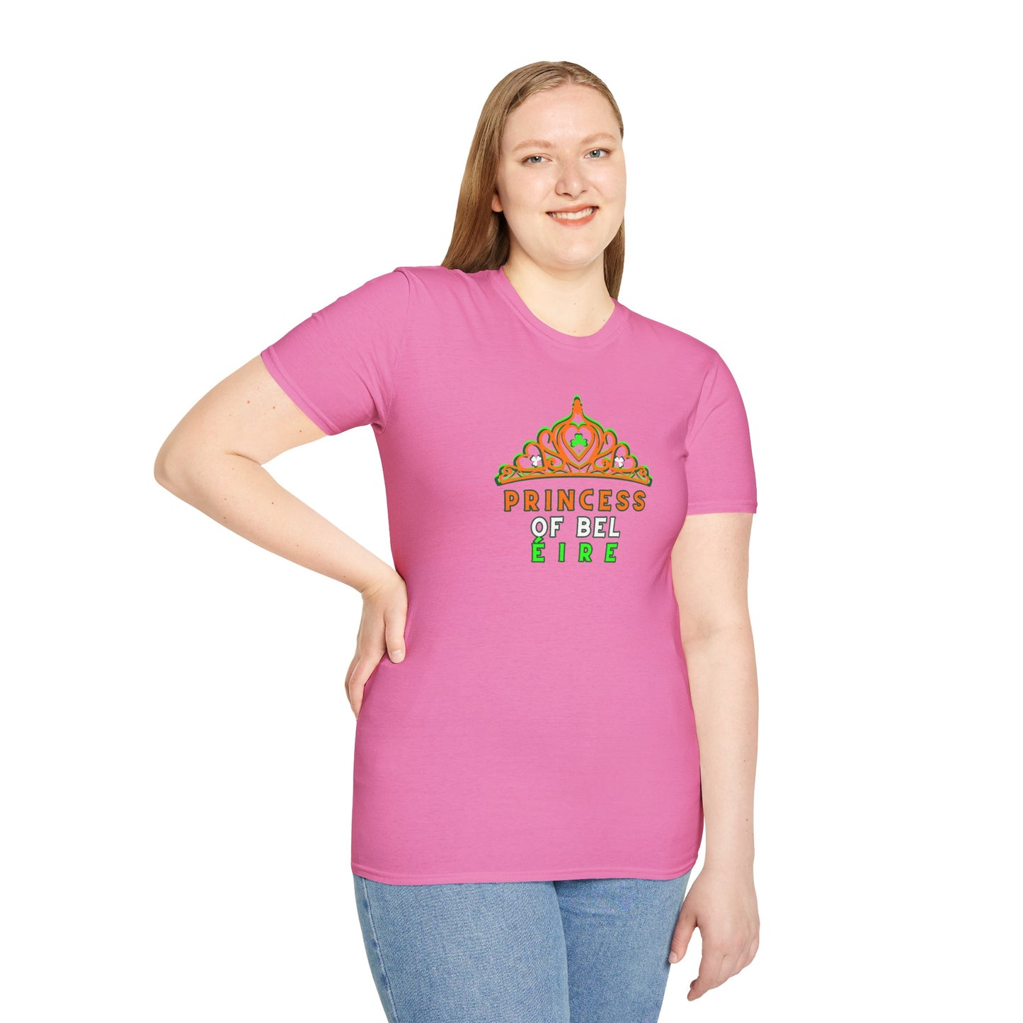 PRINCESS OF BEL ÉIRE Unisex Softstyle 100% Cotton T-Shirt