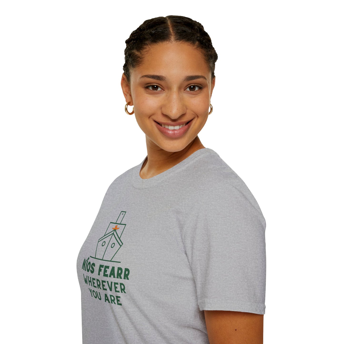 NÍOS FEARR WHEREVER YOU ARE Unisex Softstyle 100% Cotton T-Shirt