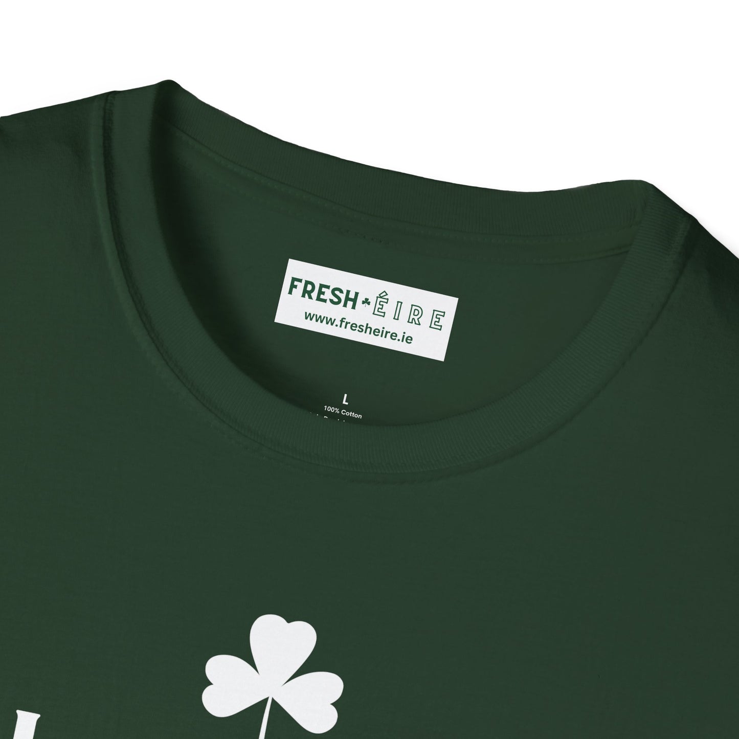 FLOATING ON ÉIRE Unisex Softstyle 100% Cotton T-Shirt