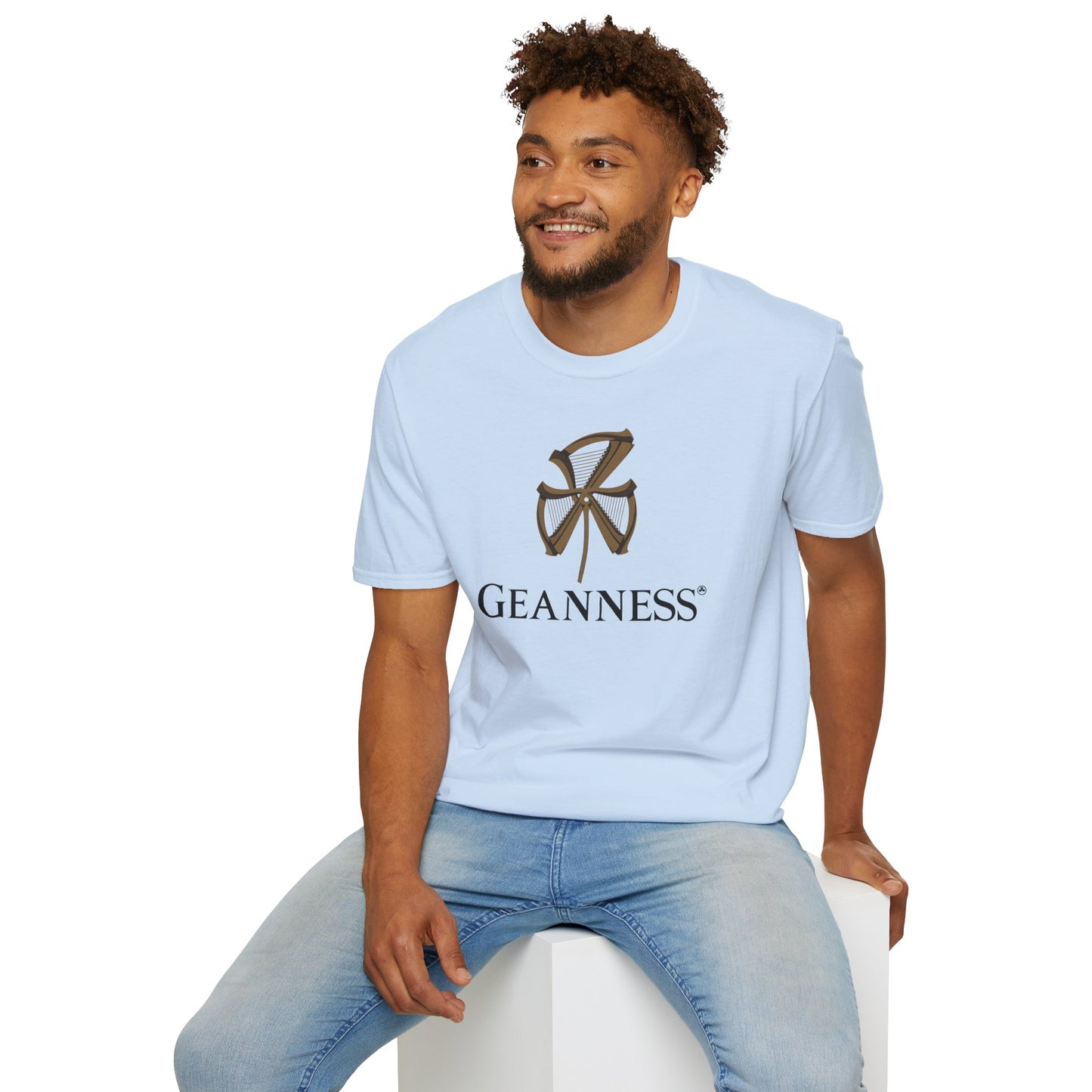 GEANNESS 100% Cotton Unisex Softstyle T-Shirt