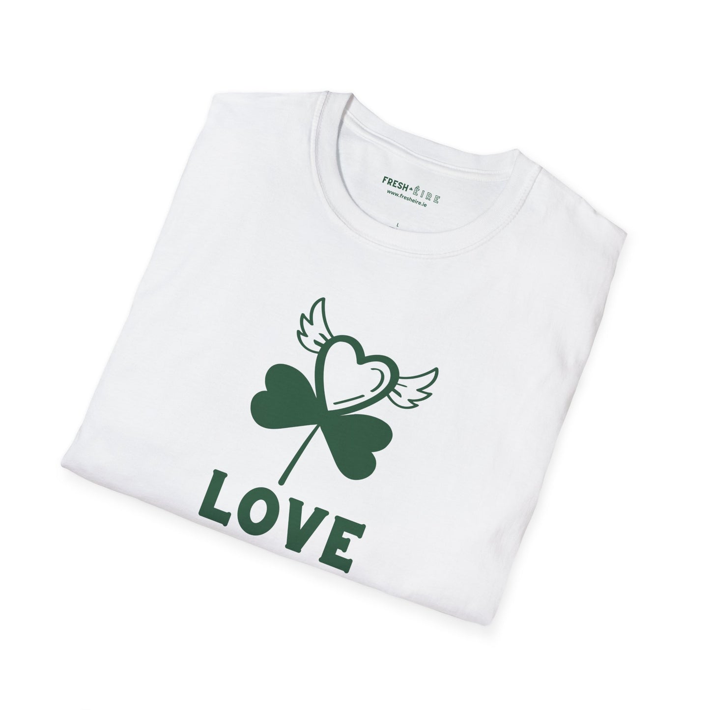 LOVE IS IN THE ÉIRE 2 Unisex Softstyle 100% Cotton T-Shirt