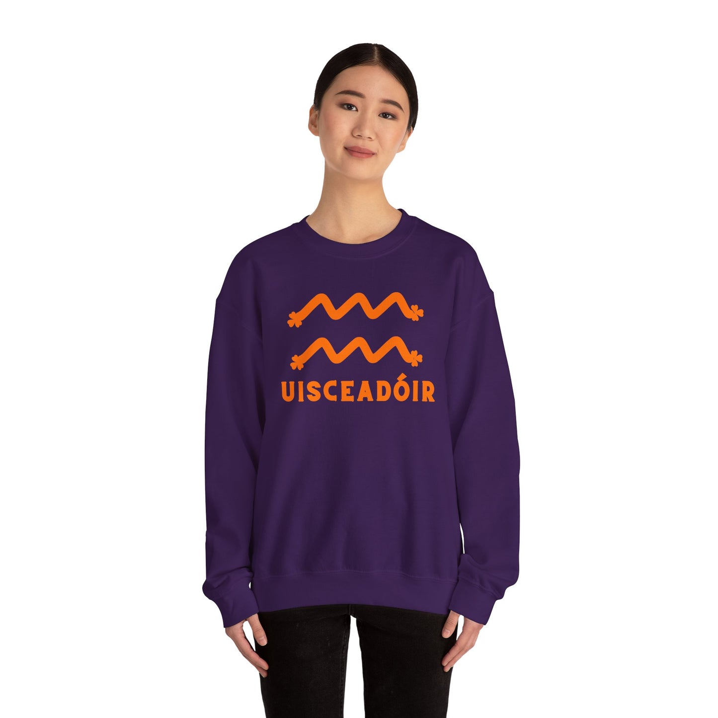 UISCEADÓIR Unisex Heavy Blend™ Crewneck Sweatshirt