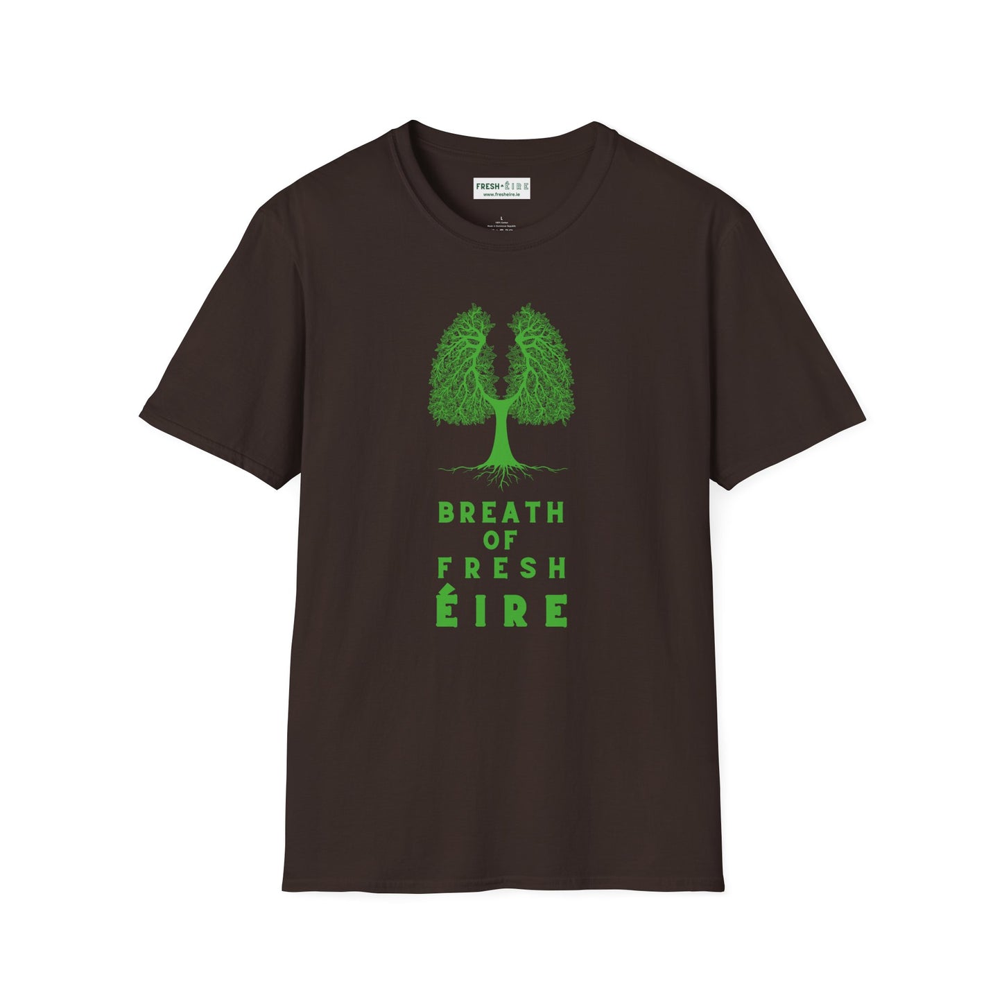 BREATH OF FRESH ÉIRE Unisex Softstyle 100% Cotton T-Shirt