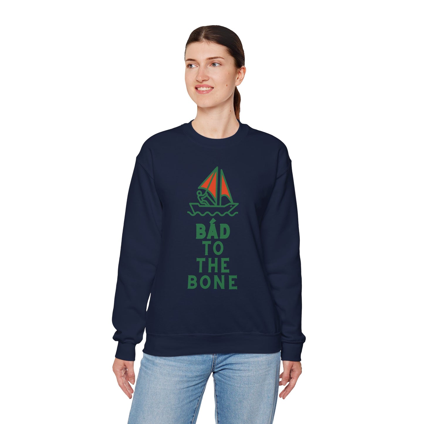 BÁD TO THE BONE Unisex Heavy Blend™ Crewneck Sweatshirt