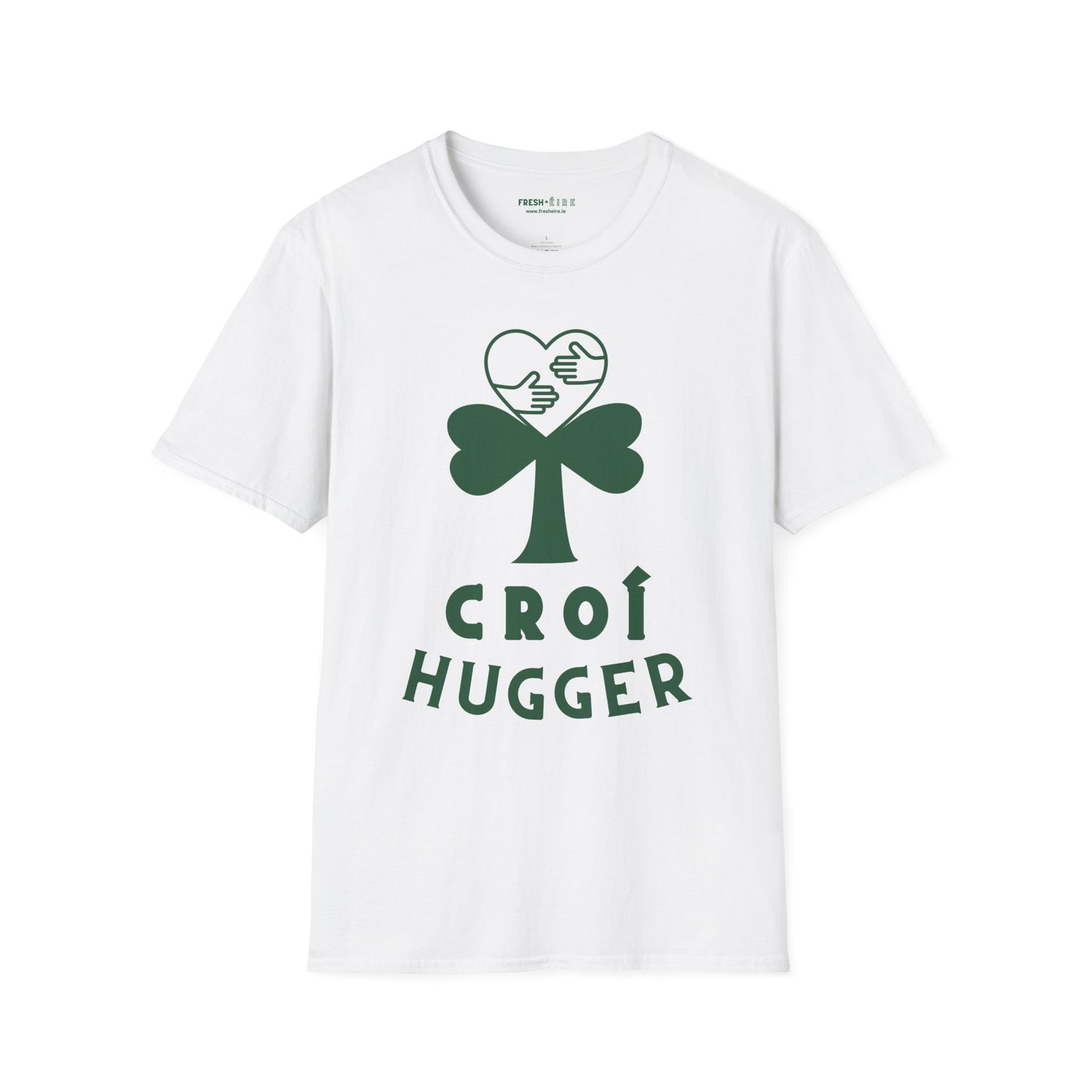 CROÍ HUGGER Unisex Softstyle 100% Cotton T-Shirt