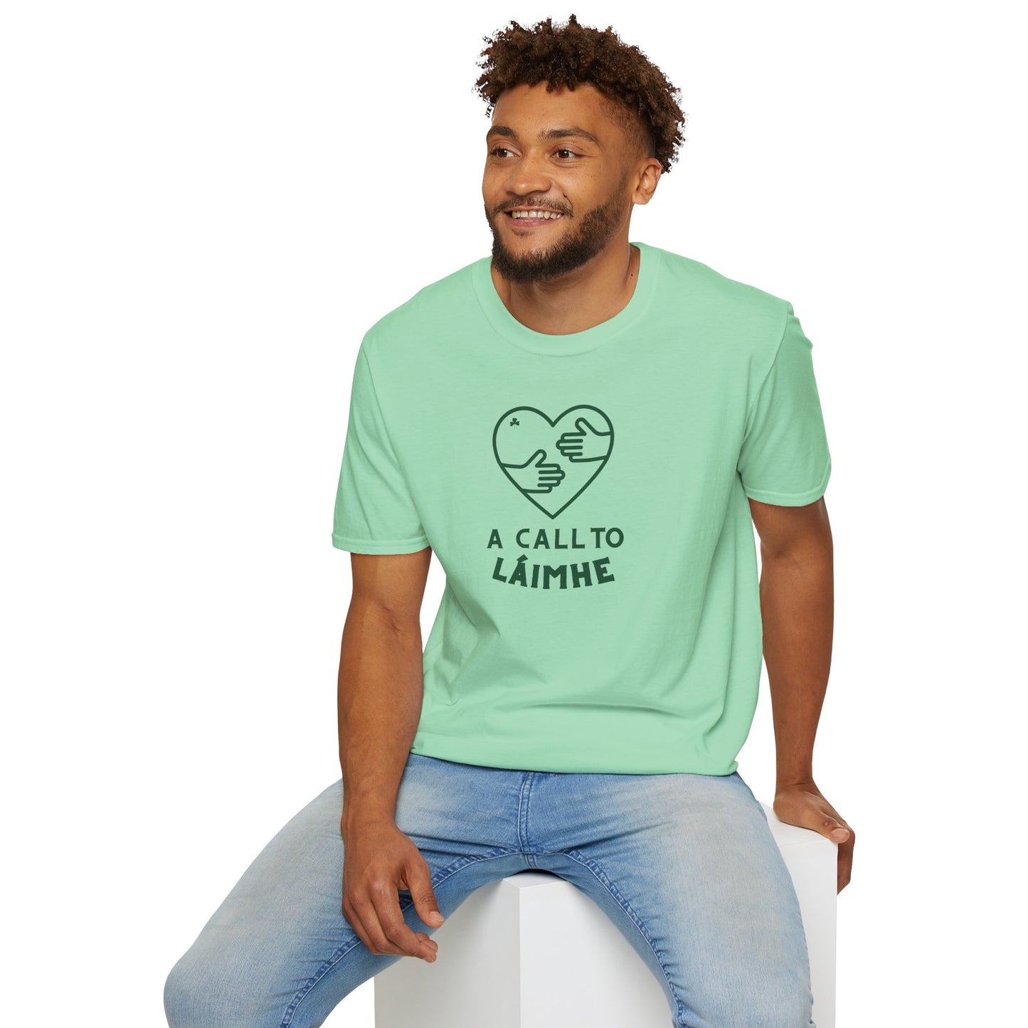 A CALL TO LÁIMHE Unisex Softstyle 100% Cotton T-Shirt