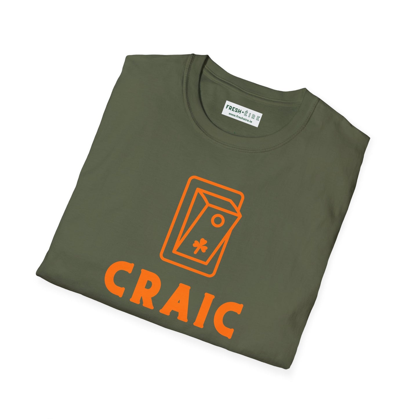 CRAIC ON Unisex Softstyle 100% Cotton T-Shirt
