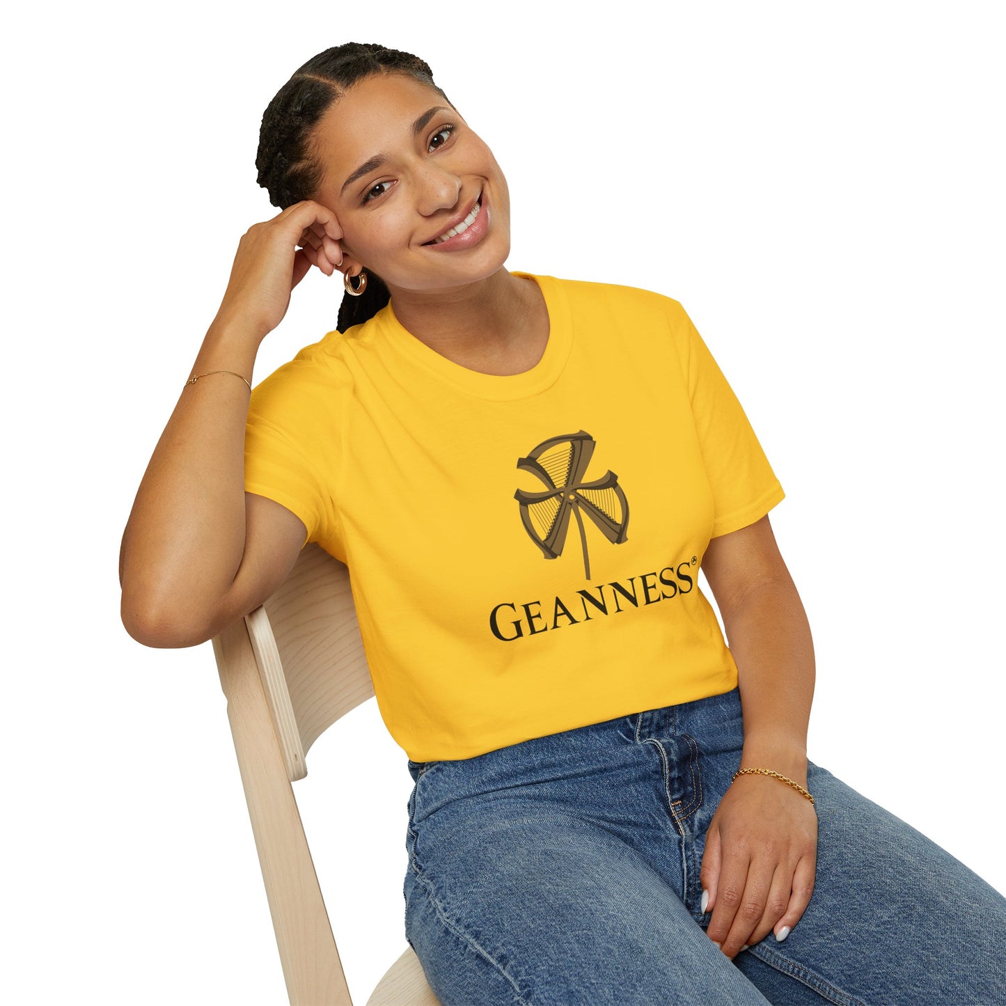 GEANNESS 100% Cotton Unisex Softstyle T-Shirt