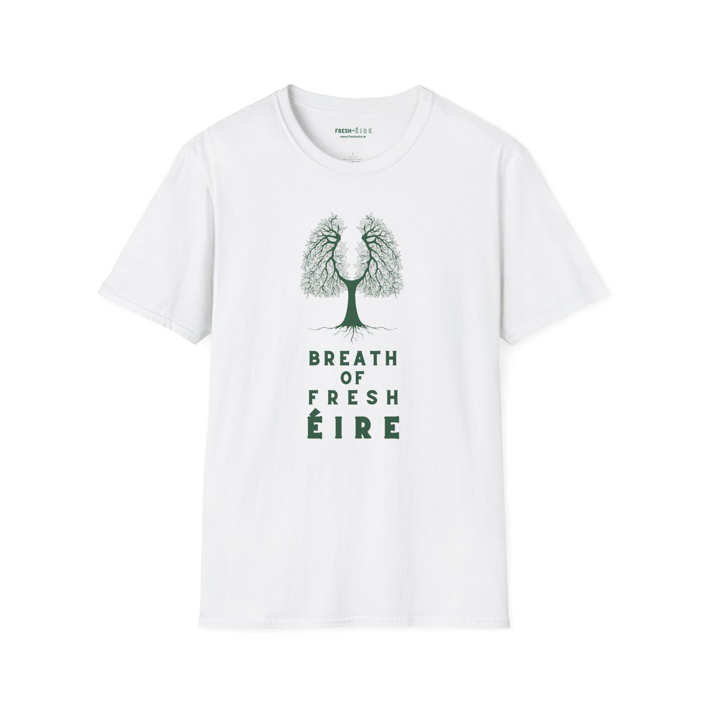 BREATH OF FRESH ÉIRE Unisex Softstyle 100% Cotton T-Shirt