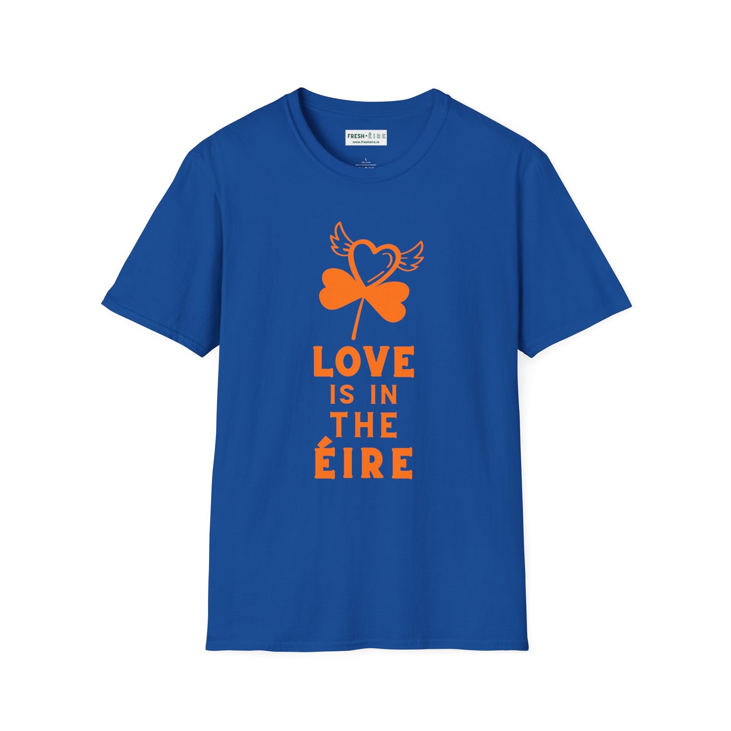 LOVE IS IN THE ÉIRE 2 Unisex Softstyle 100% Cotton T-Shirt