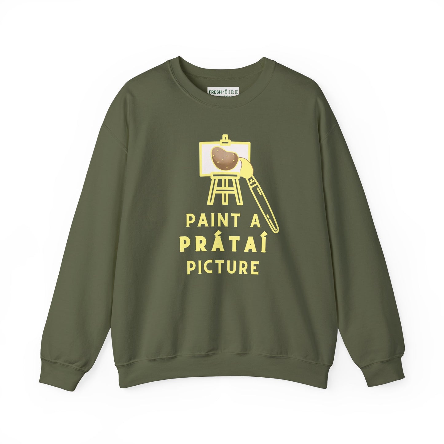 PAINT A PRÁTAÍ PICTURE Unisex Heavy Blend™ Crewneck Sweatshirt