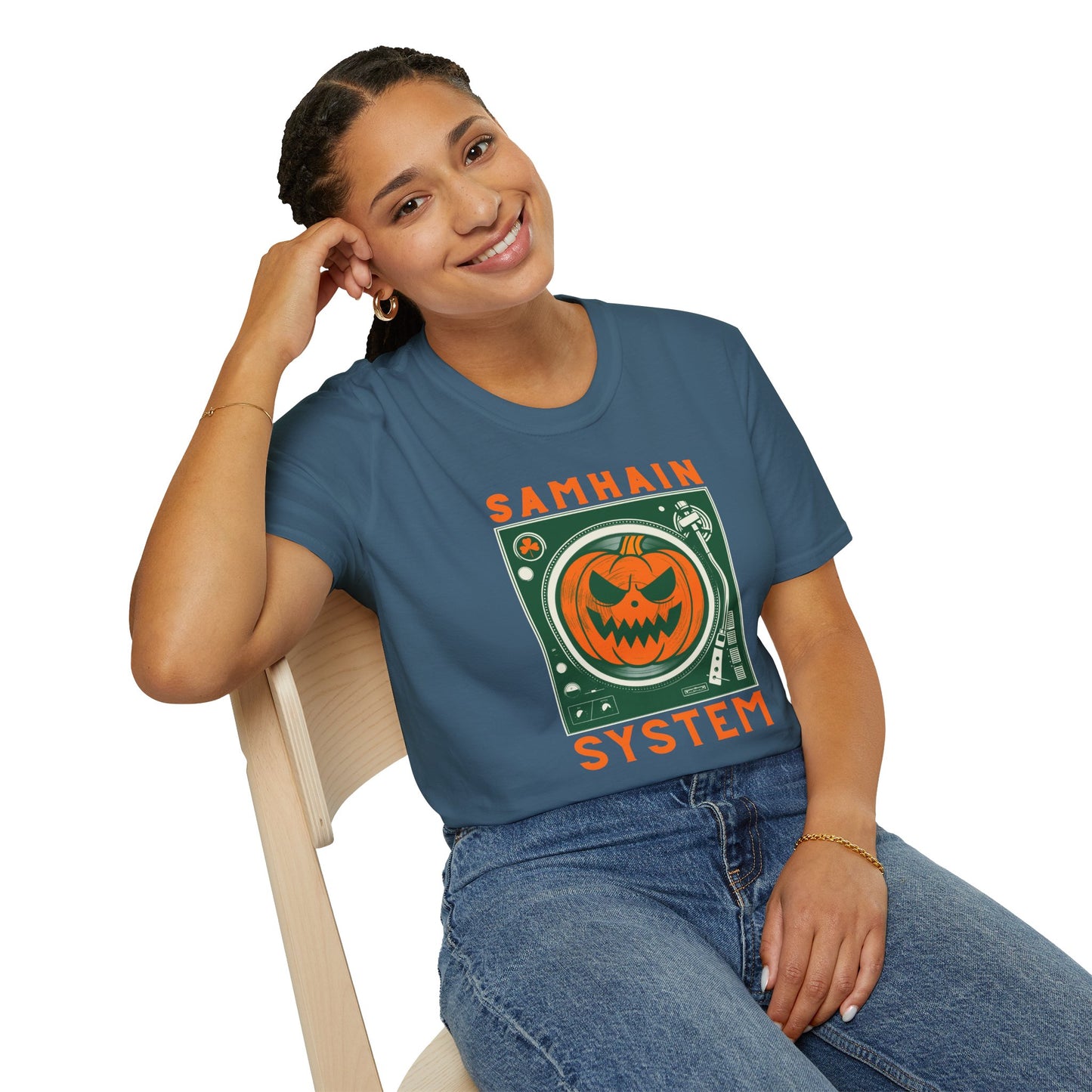 SAMHAIN SYSTEM 100% Cotton Unisex Softstyle T-Shirt