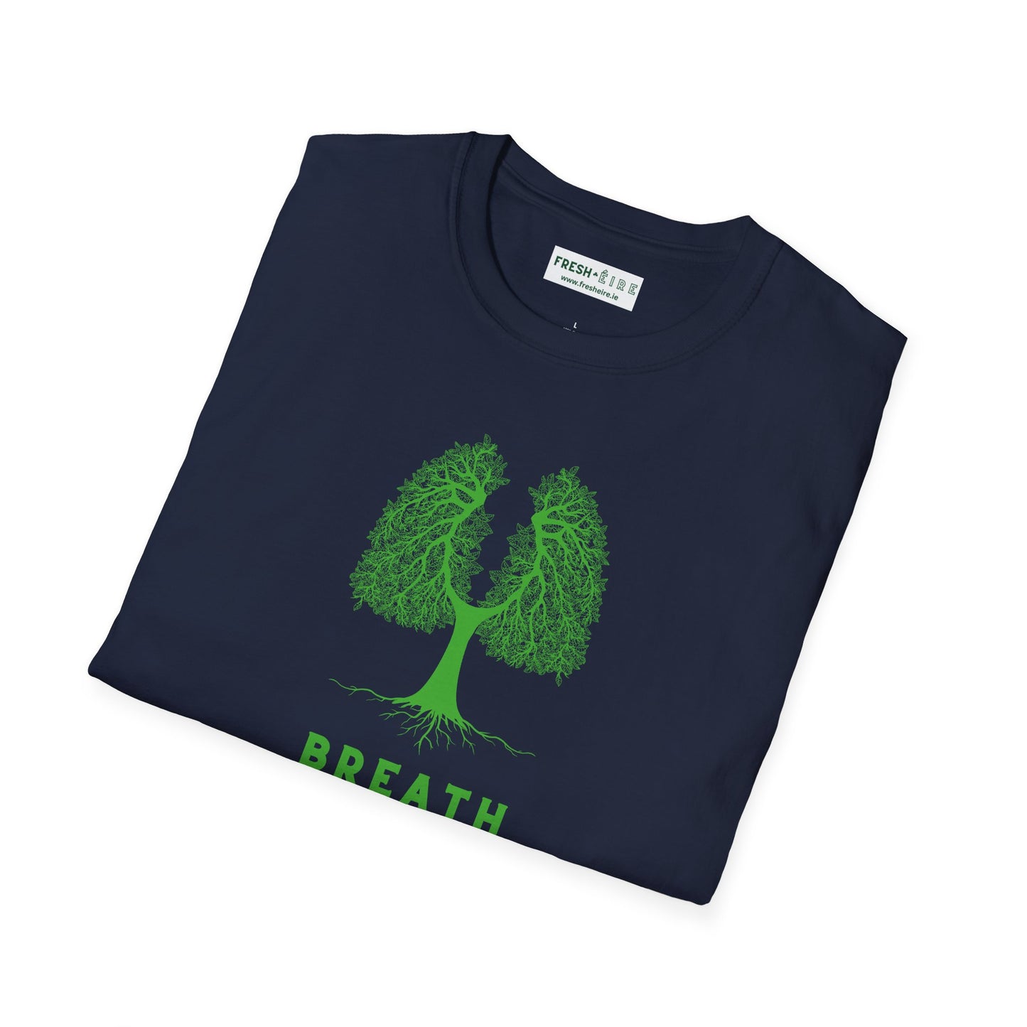 BREATH OF FRESH ÉIRE Unisex Softstyle 100% Cotton T-Shirt