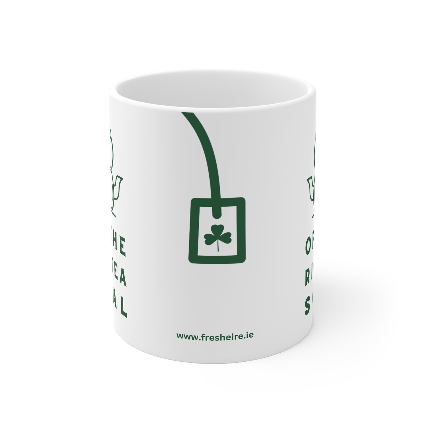 OFF THE RICH TEA SCÉAL 33cl White Ceramic Mug
