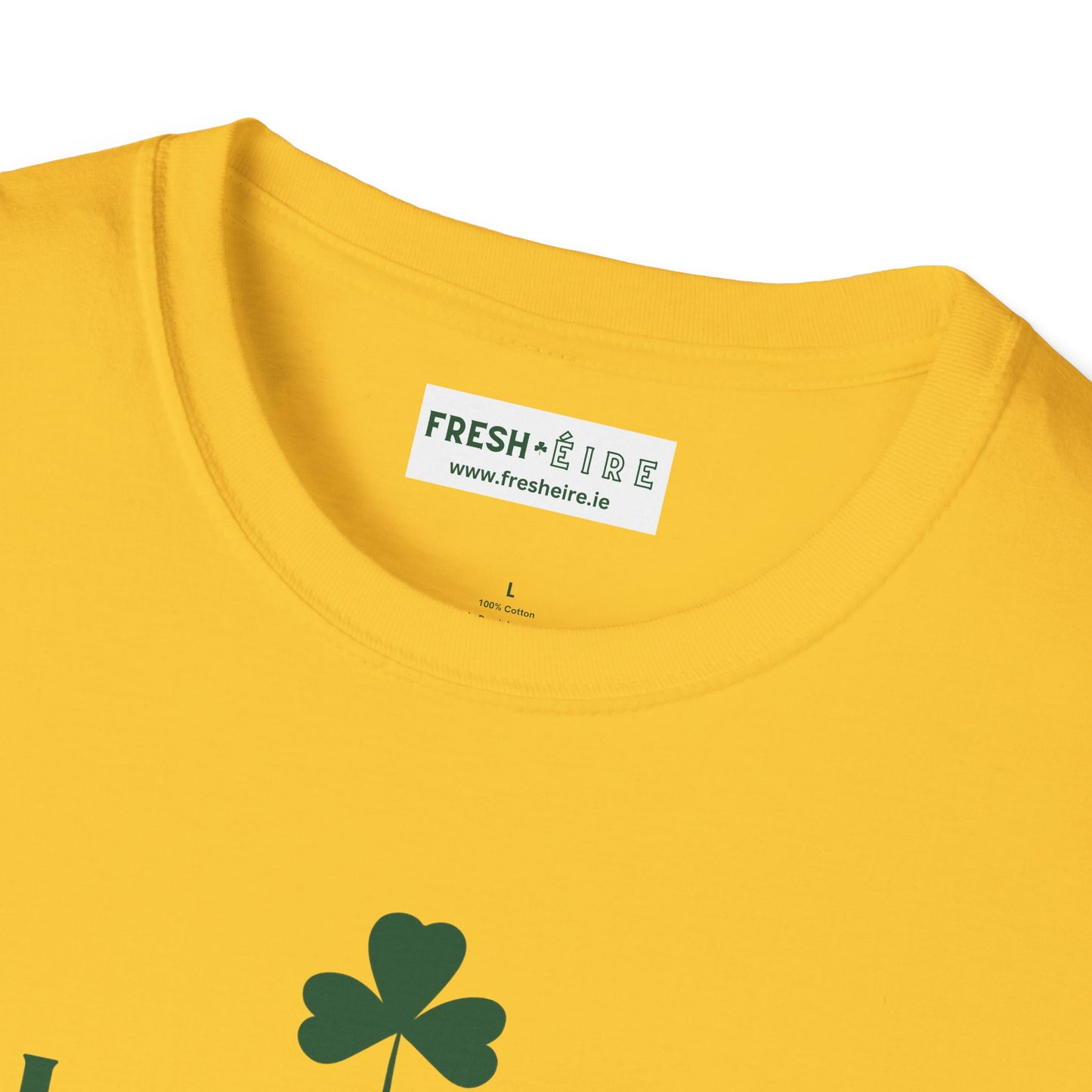 FLOATING ON ÉIRE Unisex Softstyle 100% Cotton T-Shirt