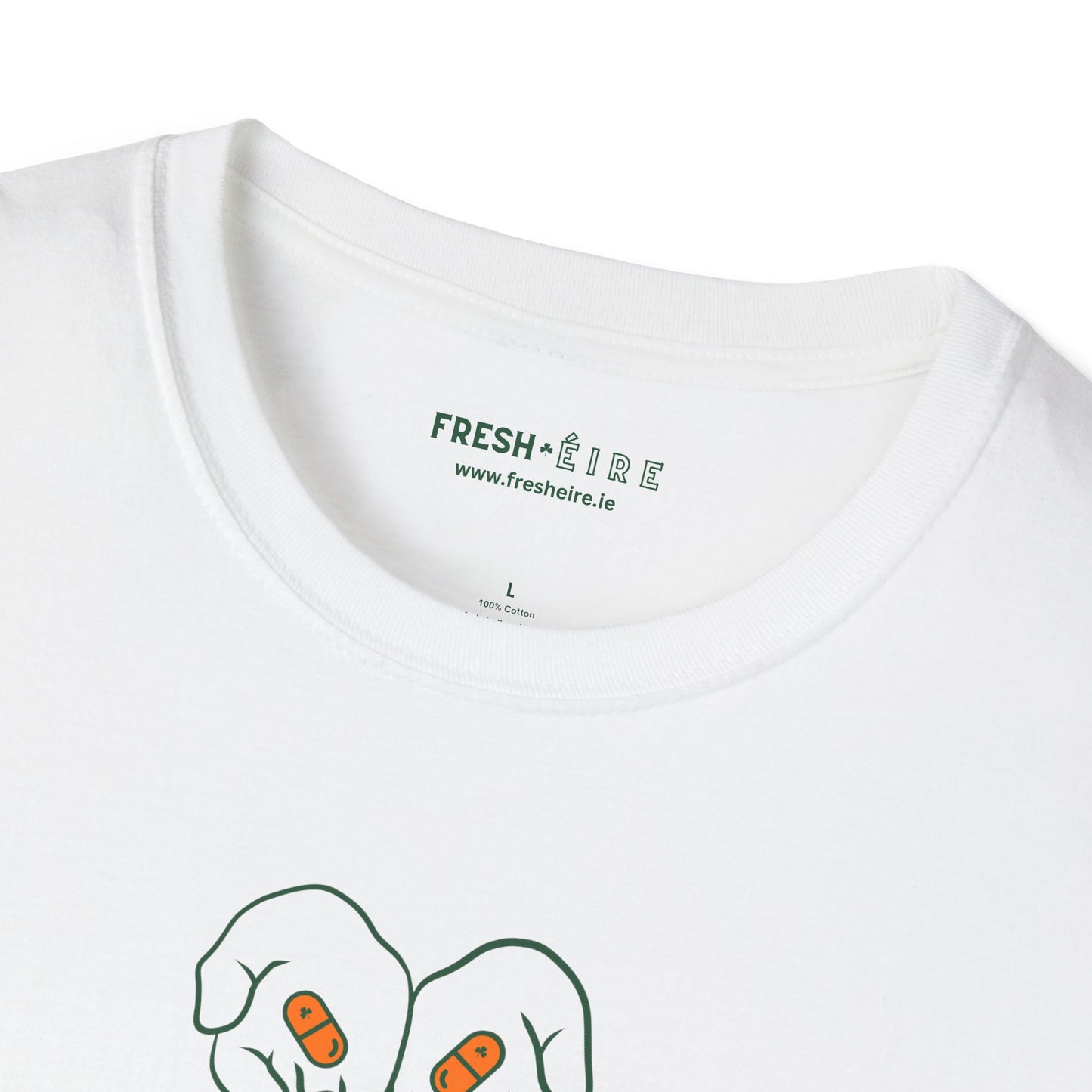 GO LEISCE IN THE MATRIX Unisex Softstyle 100% Cotton T-Shirt