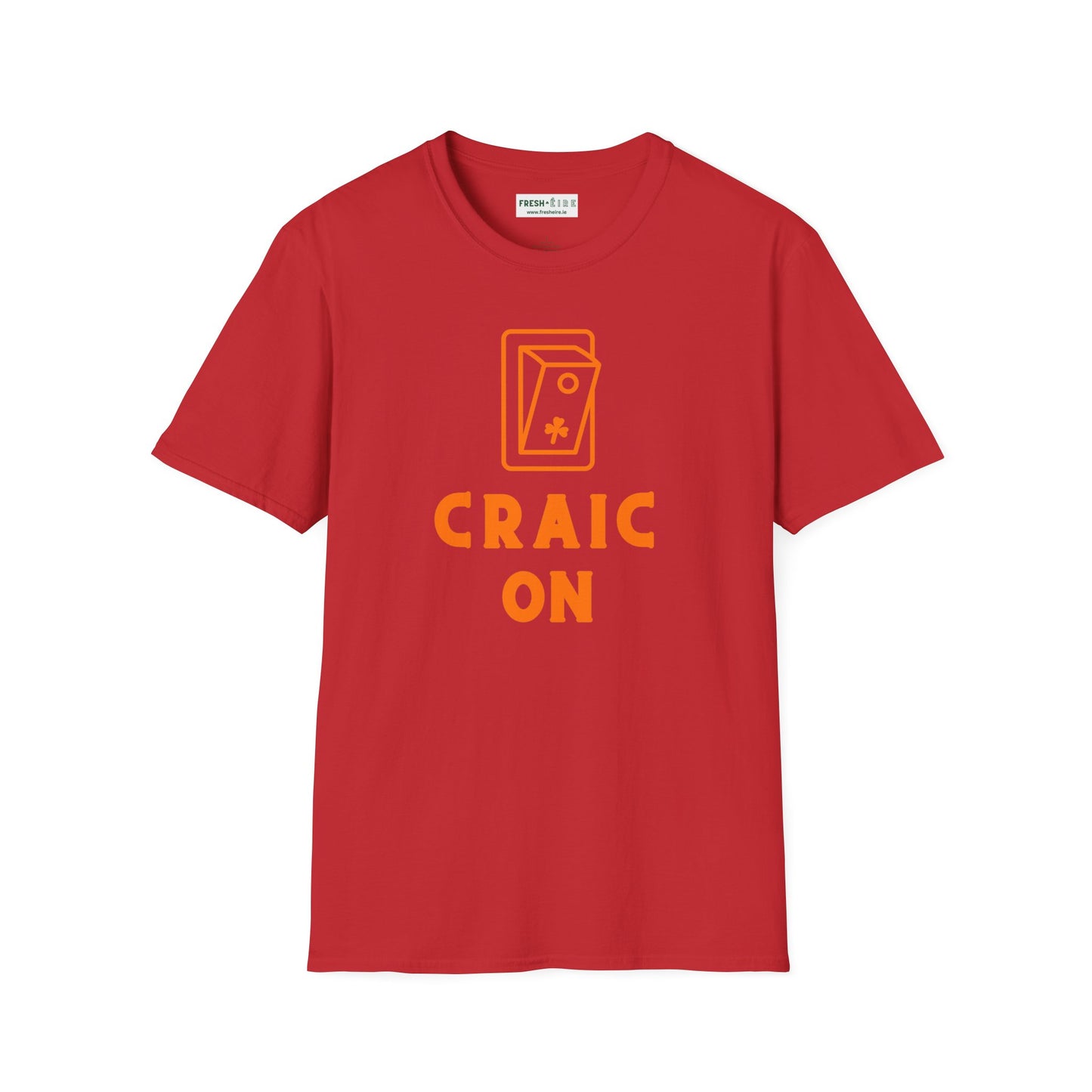 CRAIC ON Unisex Softstyle 100% Cotton T-Shirt