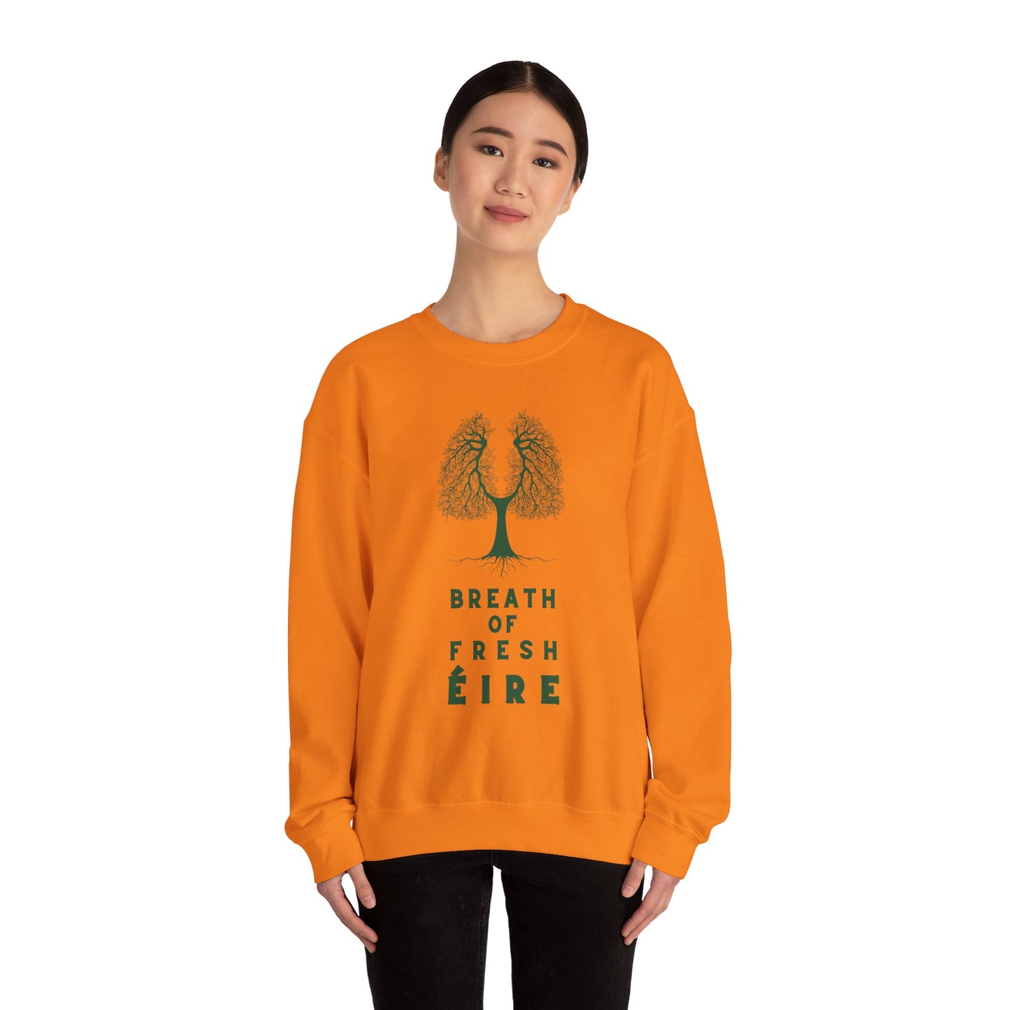 BREATH OF FRESH ÉIRE Unisex Heavy Blend™ Crewneck Sweatshirt