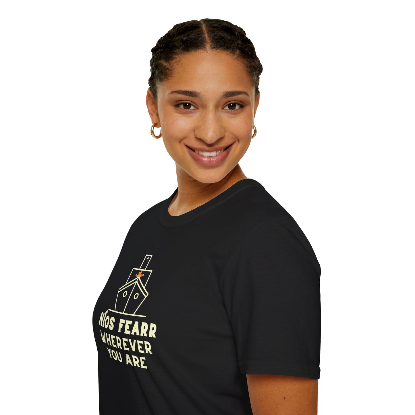 NÍOS FEARR WHEREVER YOU ARE Unisex Softstyle 100% Cotton T-Shirt