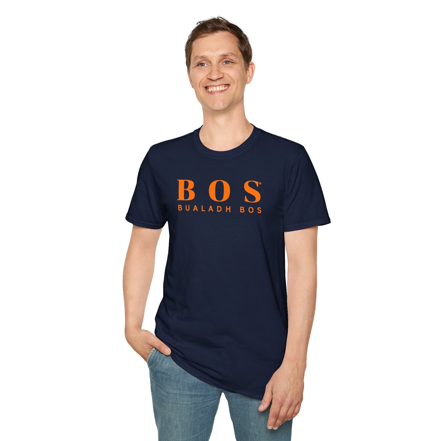 BOS BUALADH BOS Unisex Softstyle 100% Cotton T-Shirt