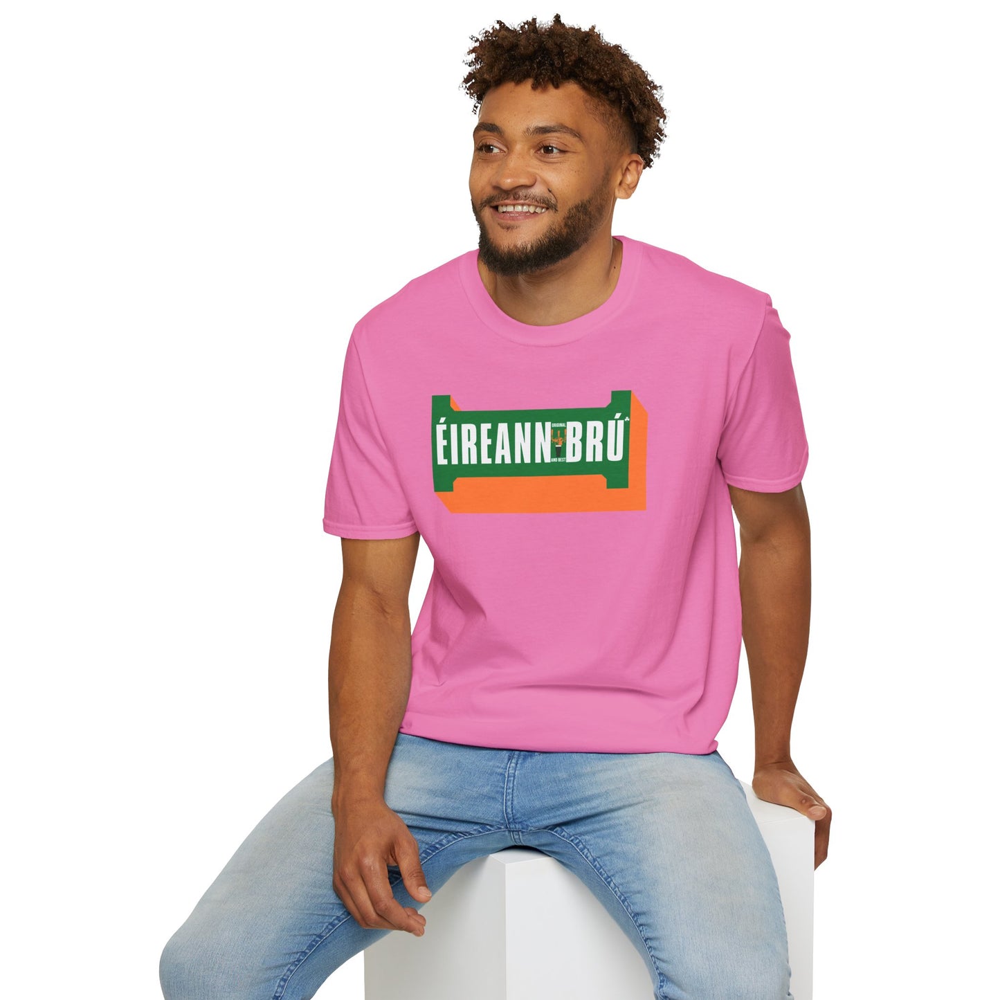 ÉIREANN BRÚ Unisex Softstyle 100% Cotton T-Shirt