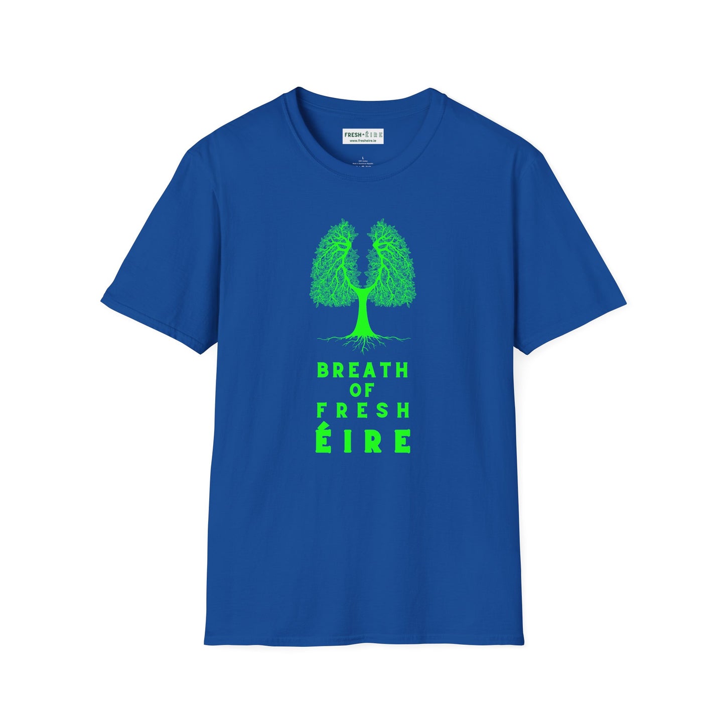 BREATH OF FRESH ÉIRE Unisex Softstyle 100% Cotton T-Shirt